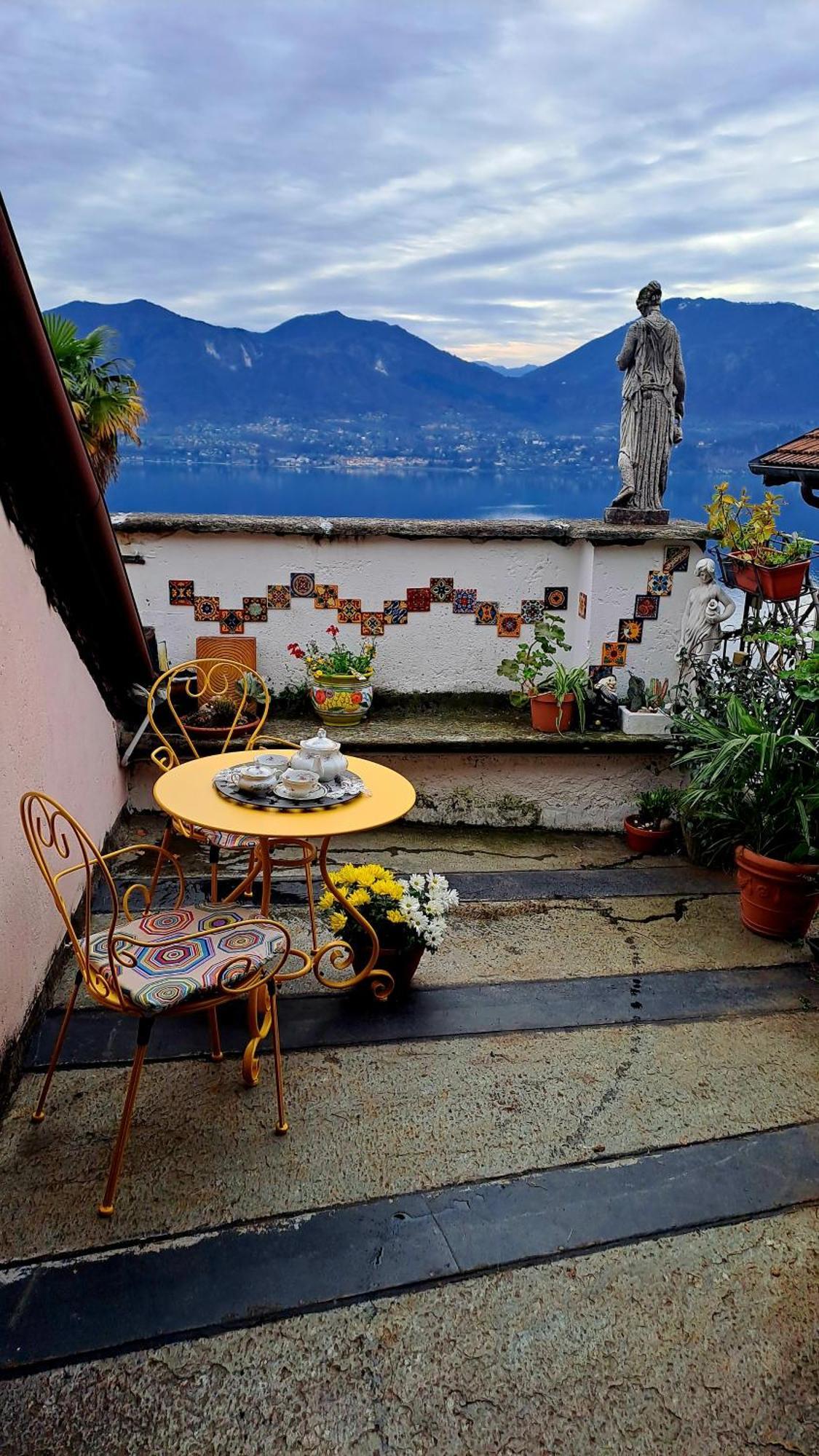 Antica Casa Al Lago ออกเจบบิโอ ภายนอก รูปภาพ